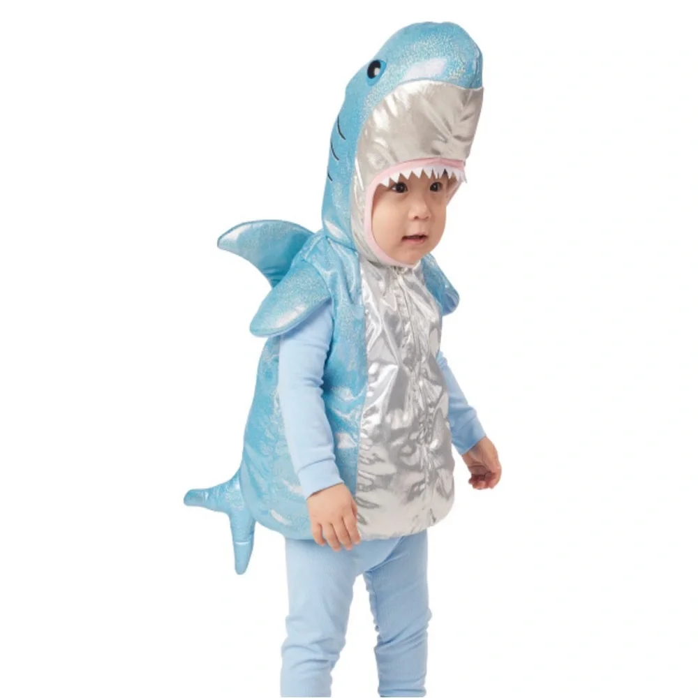 🦈 Infant Halloween Costume Shark Going Wild NEW 6-9 Months
